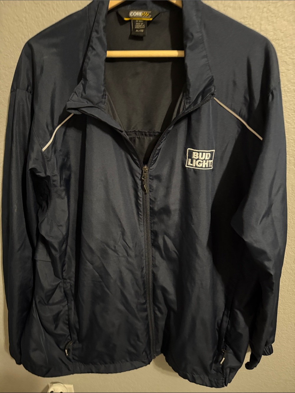 Men's Navy Windbreaker Jacket